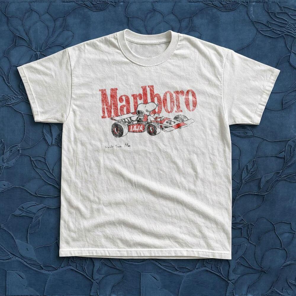Snoopy Marlboro Racing Graphic Tee